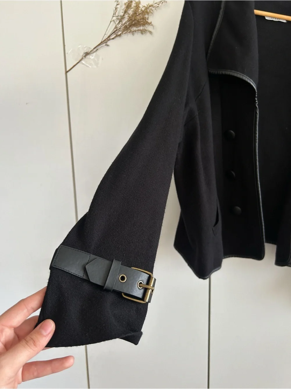 black coat